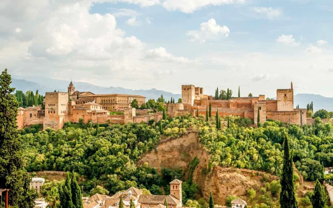 Alhambra palace urban structure