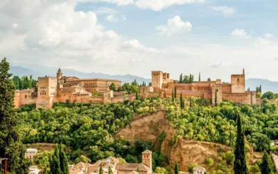 Alhambra palace urban structure