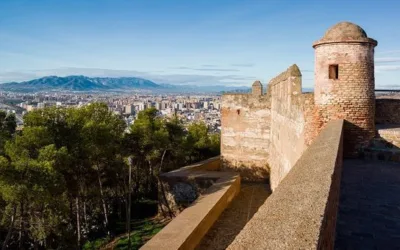 The Castle of Gibralfaro in Malaga