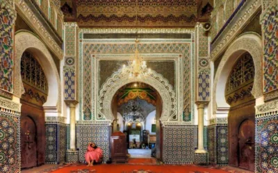 Mausoleum in Moulay Idriss Zerhoun