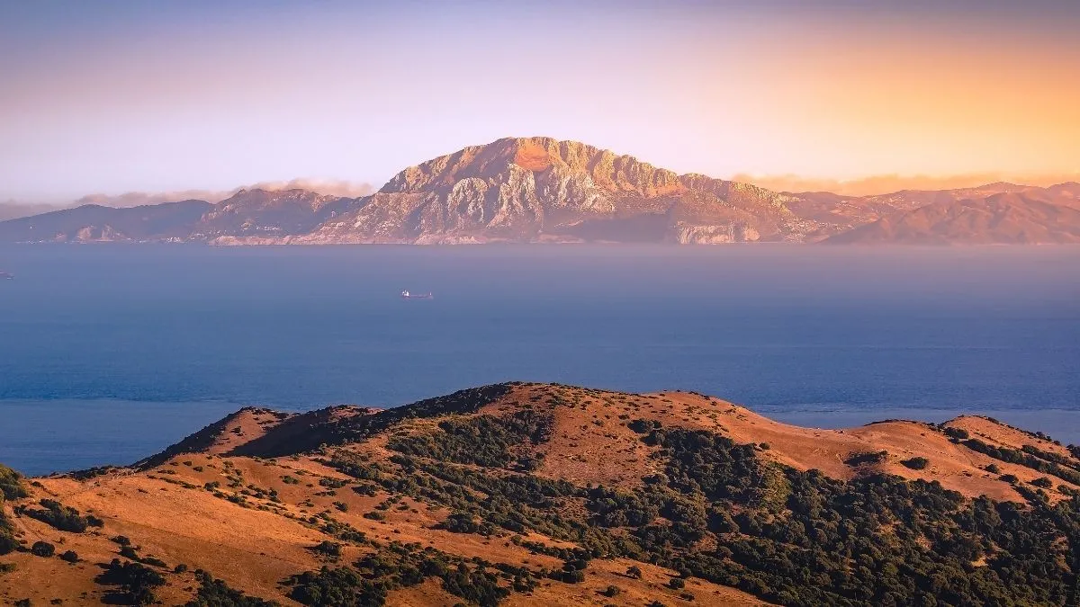 Gibraltar Strait from Tarifa - Route of the Almoravids and Almohads